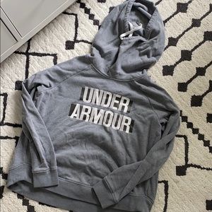 Under Armour cowl-neck hoodie.